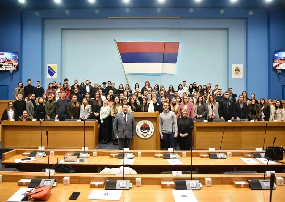 Studenti posjetili Narodnu skupštinu Republike Srpske