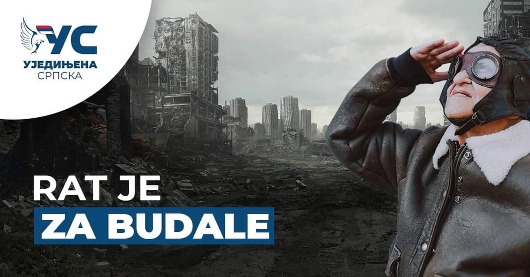 Antiratna kampanja Ujedinjene Srpske usijala društvene mreže i vajber