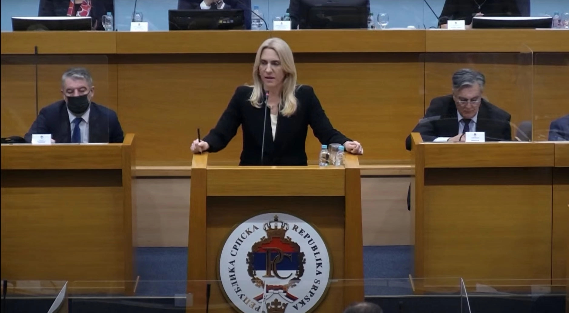 Cvijanovićeva komentarisala incident njenog obezbjeđenja i Vukanovića