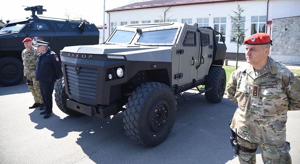 MUP Srpske predstavio novo oklopno vozilo “Vihor”