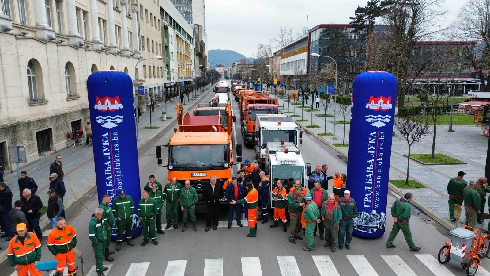 Otvorena akcija “Čisto lice grada”: Uredna i čista Banjaluka primarni cilj