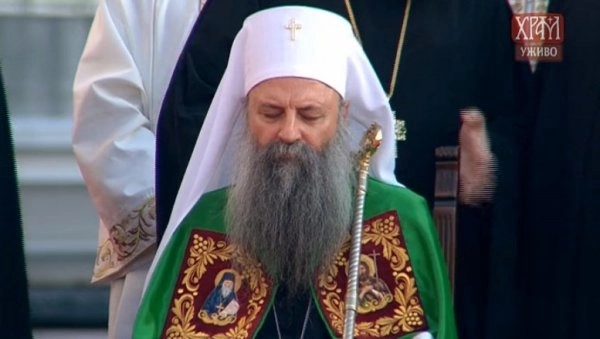 Patrijarh Porfirije služI pomen blaženopočivšem patrijarhu Irineju