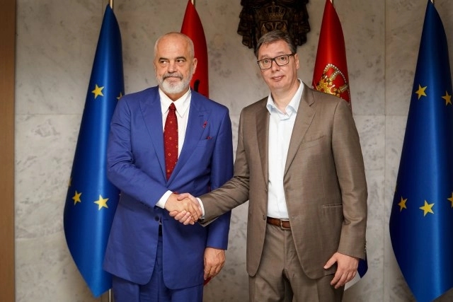 Sastali se Vučić i Rama