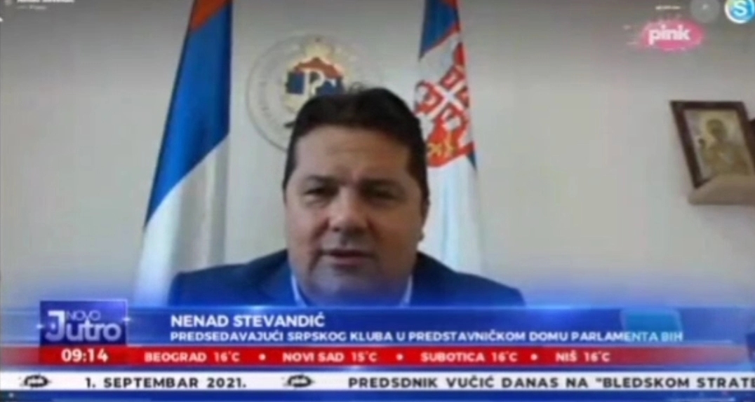 Stevandić: Džaferović i SDA frustrirani političkom snagom Republike Srpske