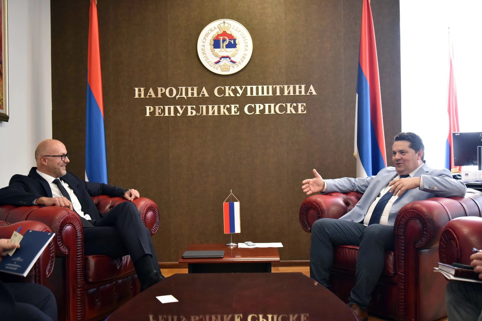 Stevandić sa ambasadorom Slovačke o procesu evropskih integracija