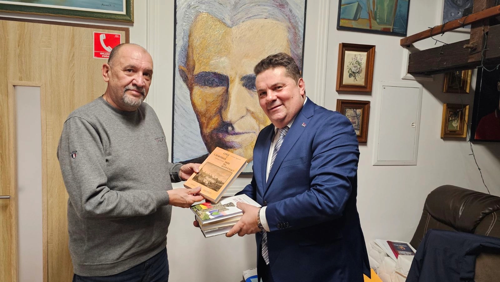 Stevandić sa Ribićem: Značajno prisustvo srpske zajednice u Slovačkoj