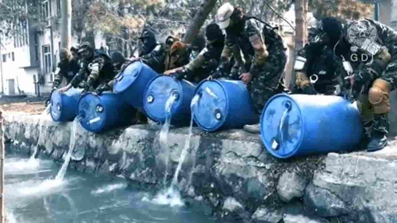 Talibani prosuli 3.000 litara alkohola u kanal