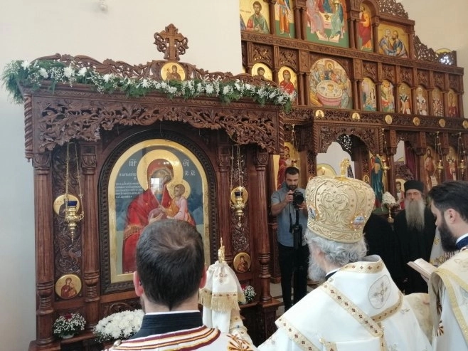 U hramu na Paprikovcu dočekana čudotvorna ikona Bogorodice Brzopomoćnice
