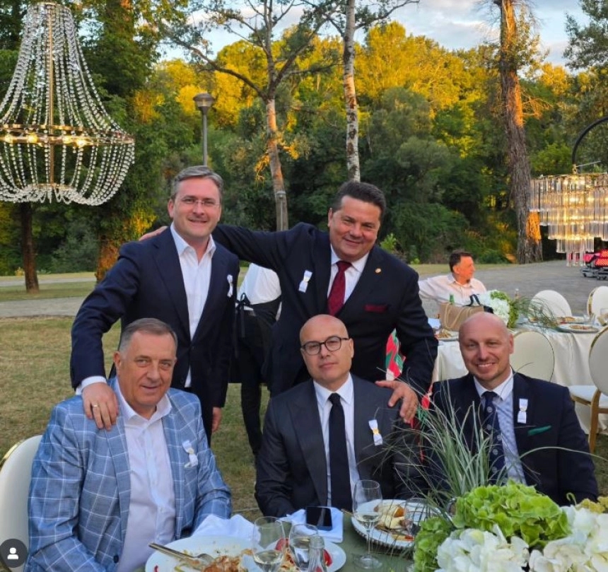 Visoke zvanice na svadbi Stevandićevog sina