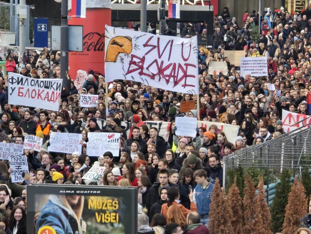 Završeni protesti u Beogradu, studenti nastavljaju blokade na fakultetima