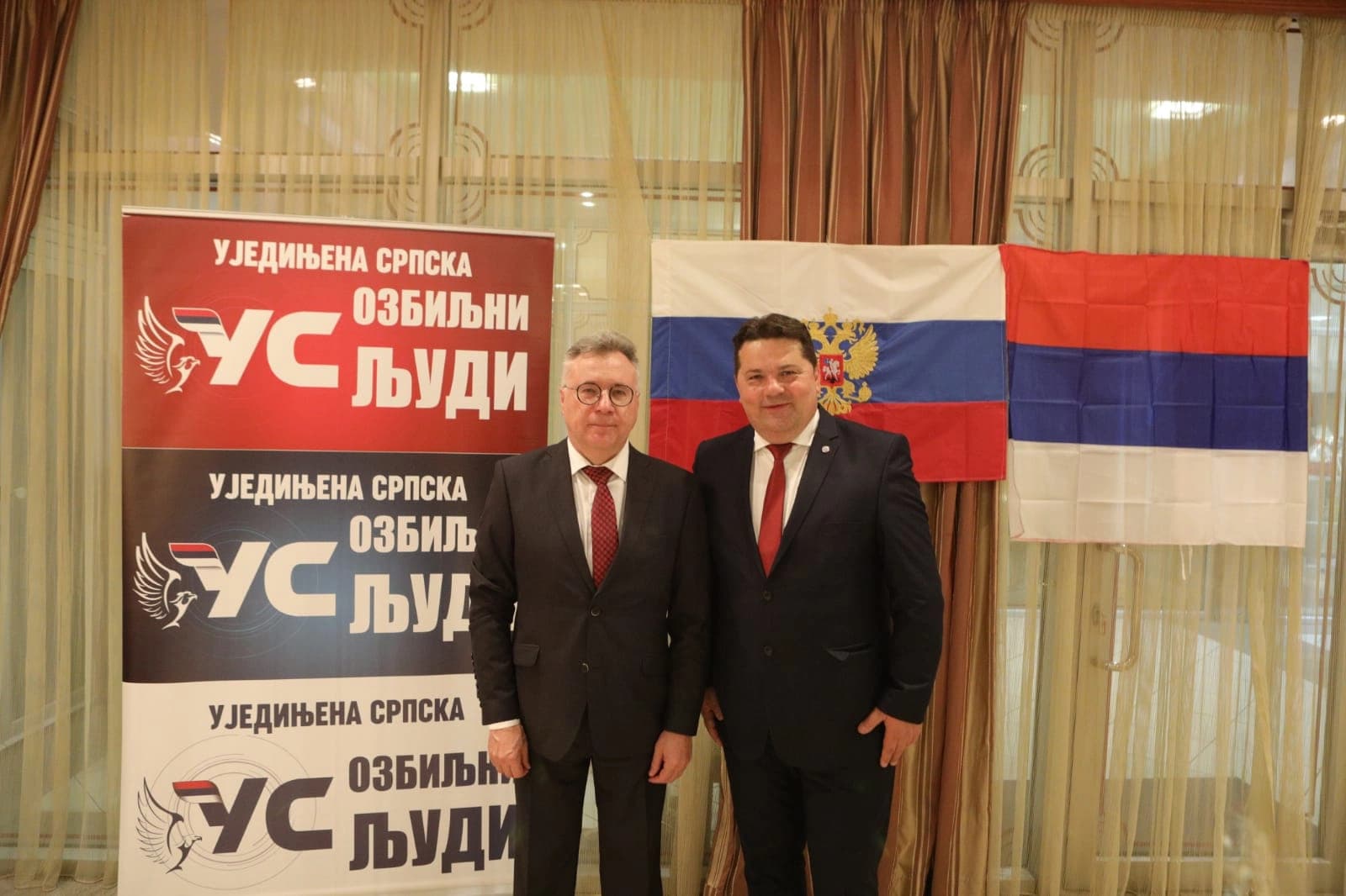 Ambasador Kalabuhov uputio Nenadu Stevandiću čestitke povodom rođendana