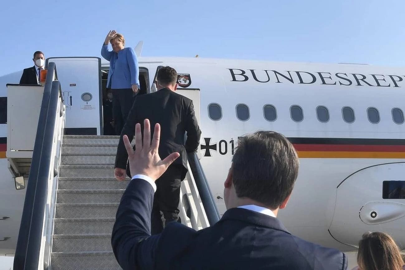 Angela Merkel napustila Srbiju