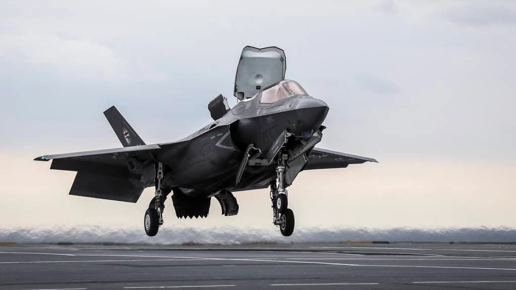 Britanski borbeni avion F-35B srušio se u Sredozemno more