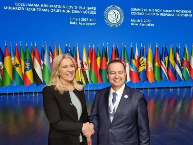 Cvijanovićeva na Samitu Kontakt grupe Pokreta nesvrstanih