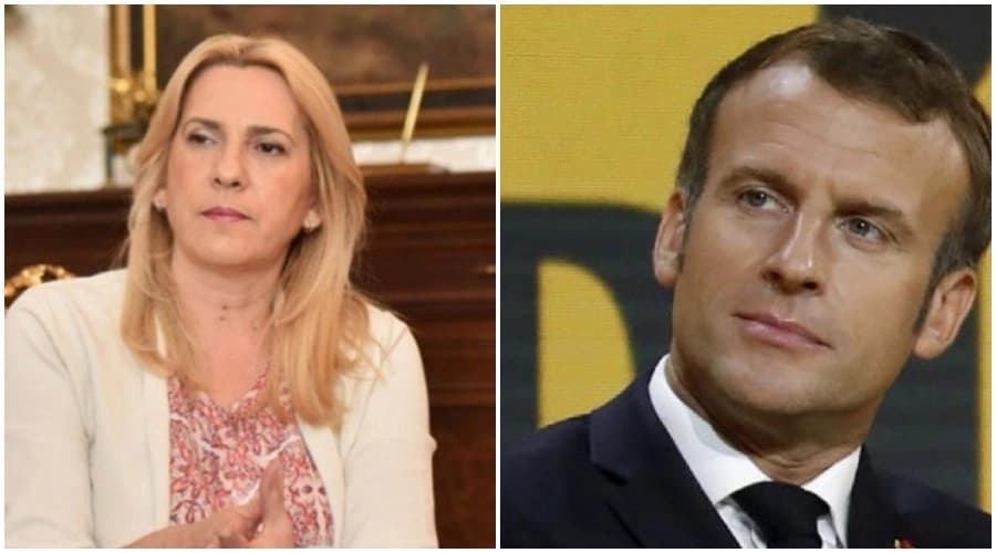 Cvijanovićeva se sastala sa Makronom