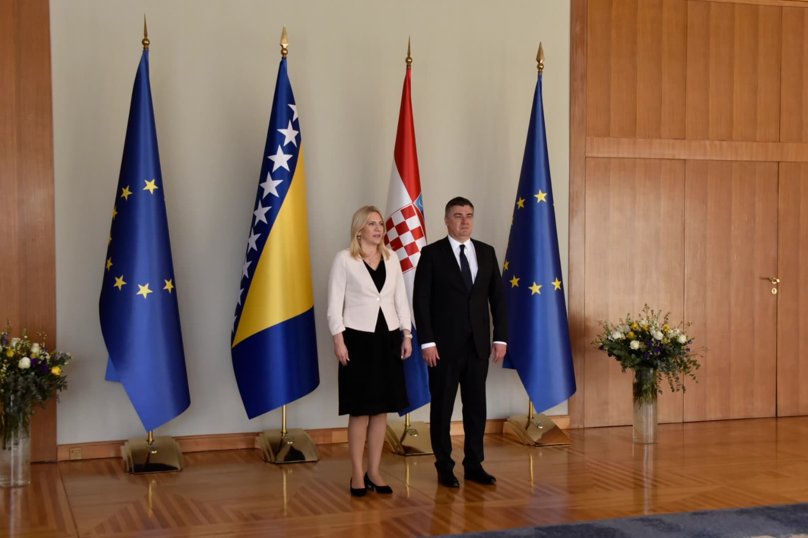 Cvijanovićeva se sastala sa Milanovićem