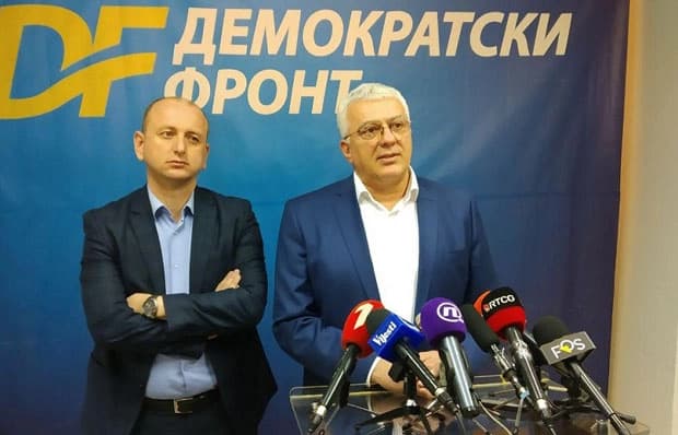 DF će glasati za smjenu Dritana Abazovića