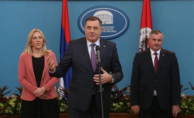 Dodik i Cvijanovićeva odgovorili Šaroviću