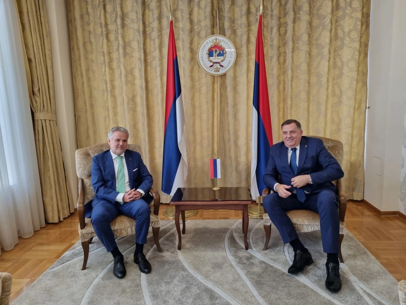 Dodik upoznao Satlera o modalitetima koji bi mogli ubrzati put ka EU