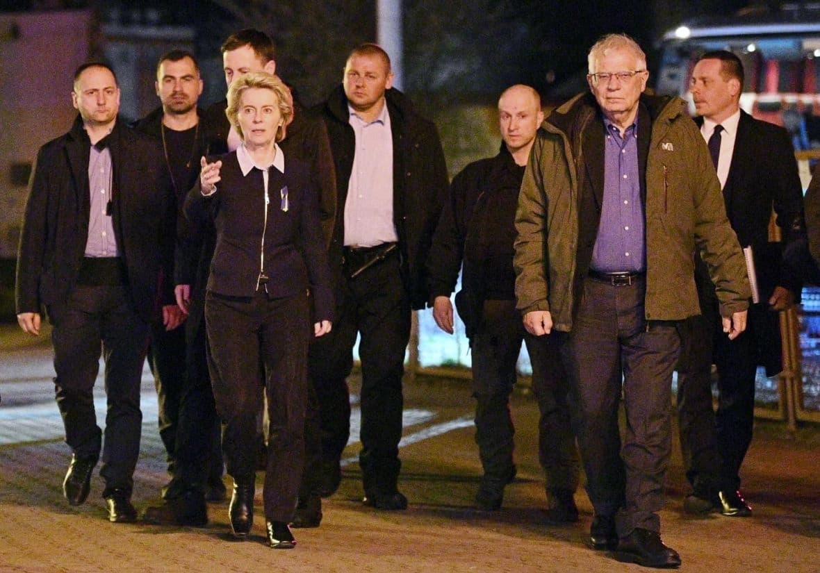 Fon der Lajen i Borelj stigli u Kijev