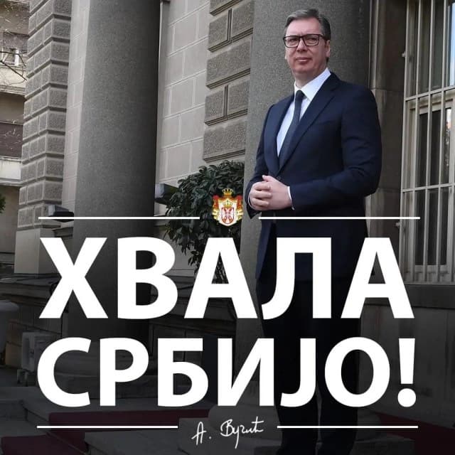 “Hvala, Srbijo”
