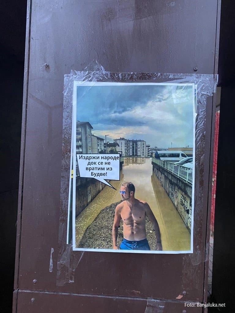 “Izdrži narode dok se ne vratim iz Budve”