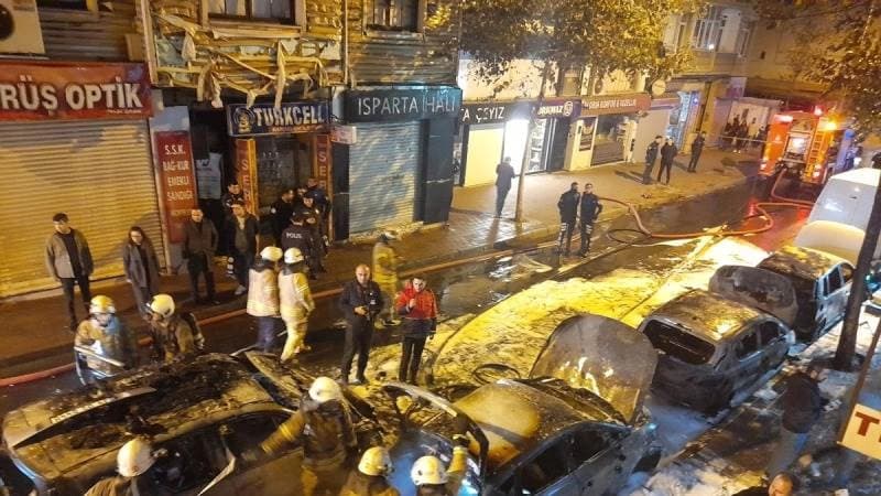 Nova eskplozija u Istanbulu: Izgorjelo nekoliko automobila