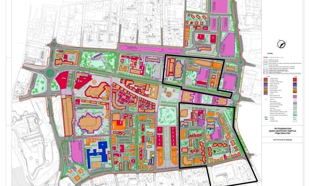 Novo “parcelisanje” centra Banjaluke