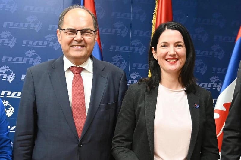 O čemu su razgovarali Jelena Trivić i Kristijan Šmit?