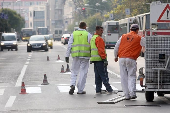 Obnova horizontalne signalizacije u poslijepodnevnim i večernjim časovima