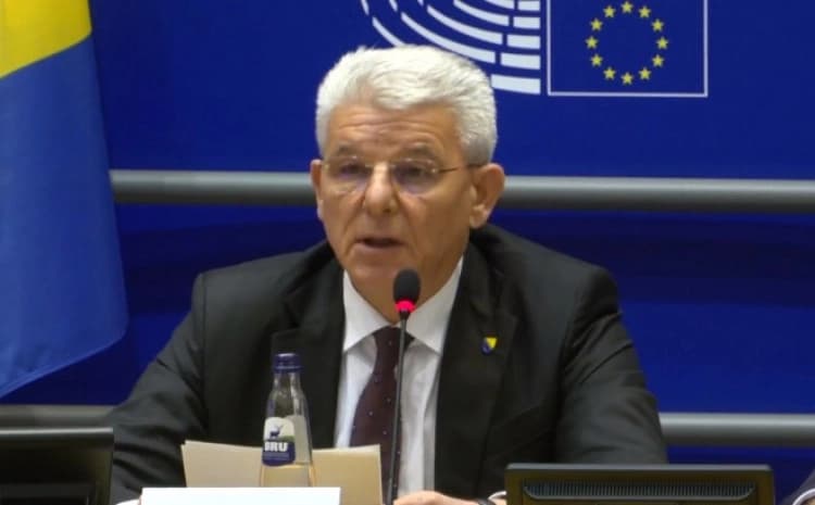 Obraćanje Komšića i Džaferovića u Briselu