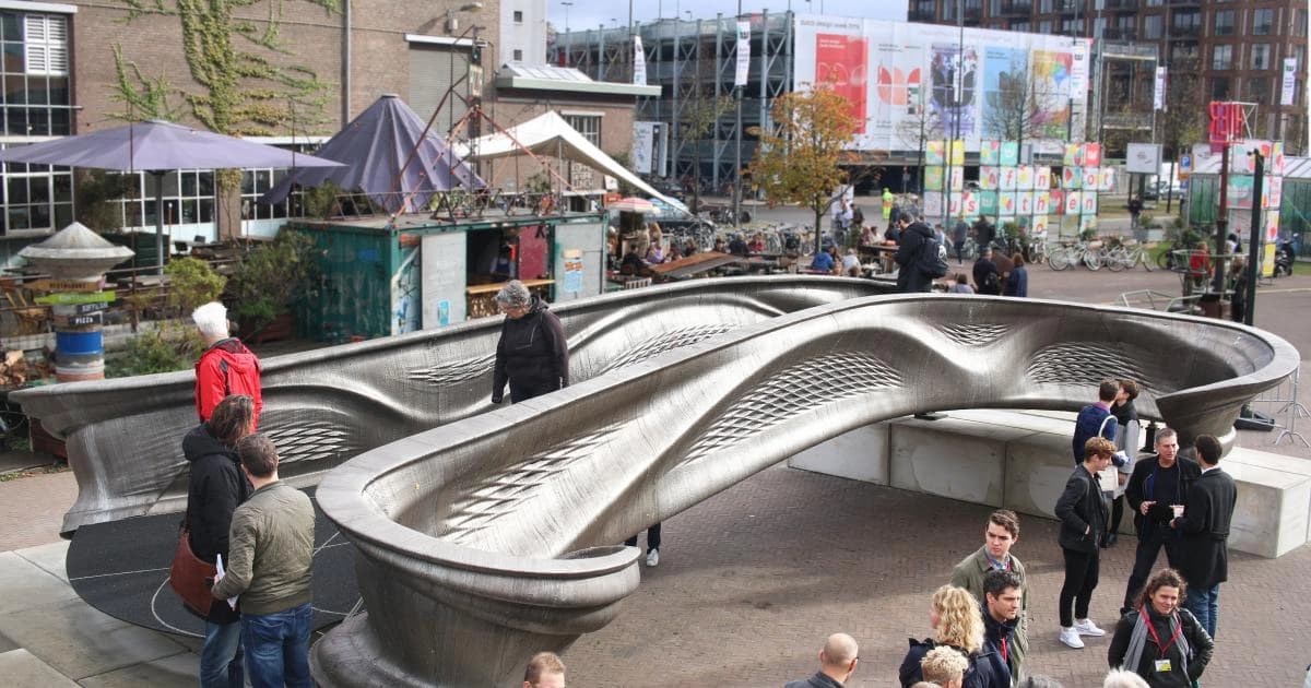 Otvoren most izrađen pomoću trodimenzionalne štampe