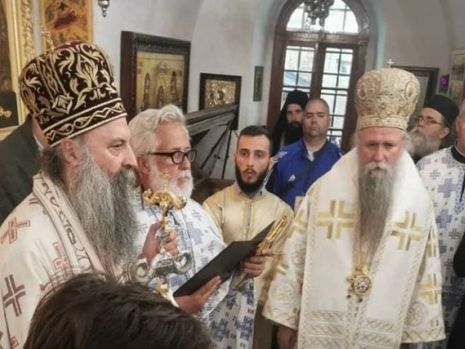 Patrijarh i mitropolit tokom dana će doći u Podgoricu