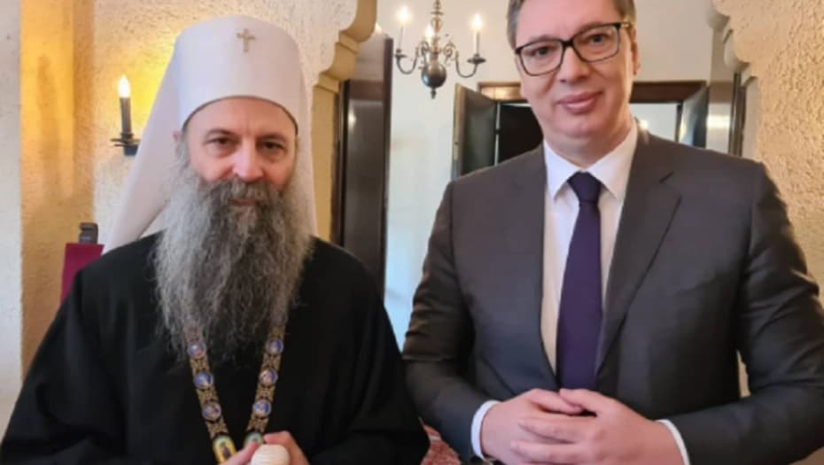 Porfirije: S Vučićem o dovršenju Hrama Svetog Save