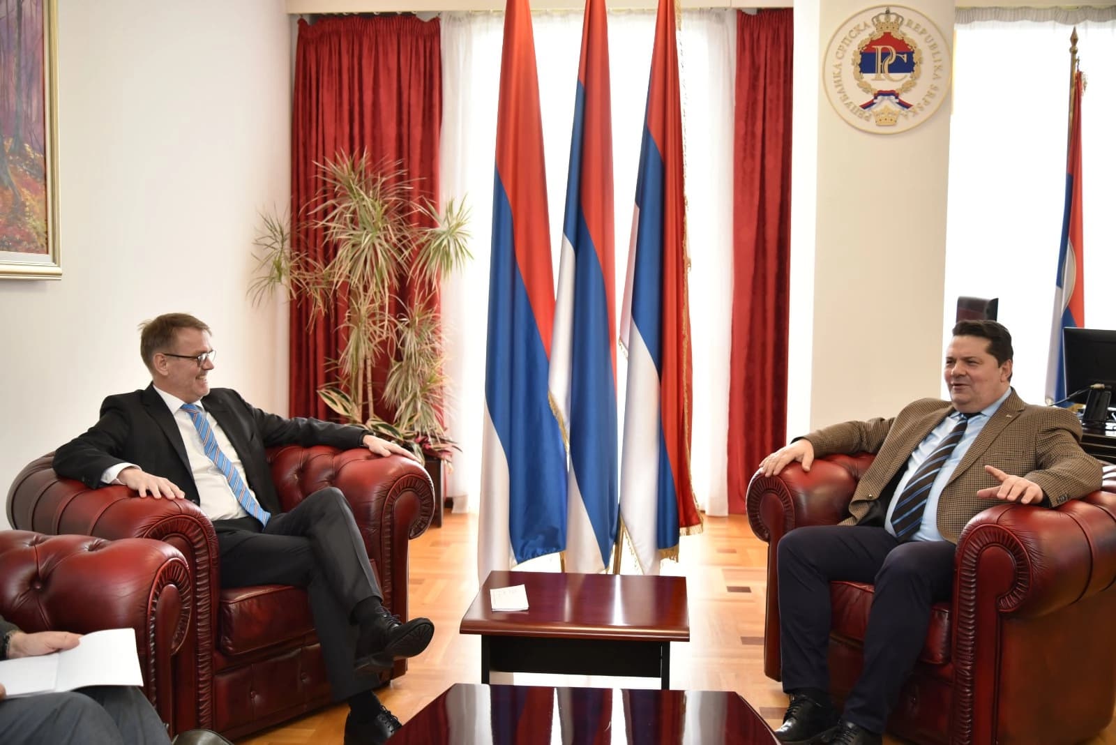 Predsjednik Stevandić razgovarao sa ambasadorom Kraljevine Norveške