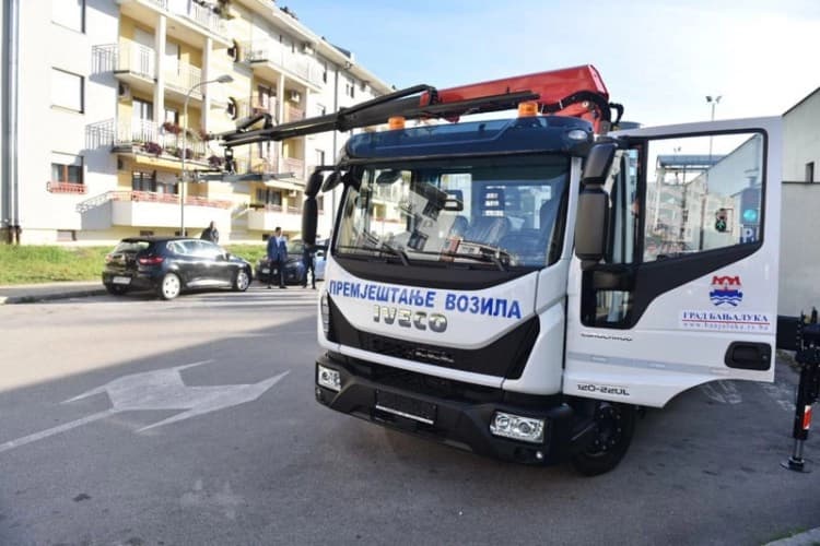 Prevoznik od grada Banjaluke zaplijenio pauk vozilo