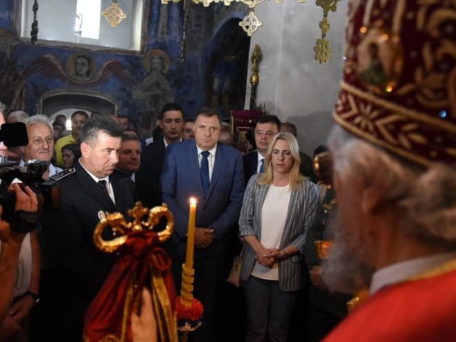 Proslava Vidovdana u manastiru Gomionica