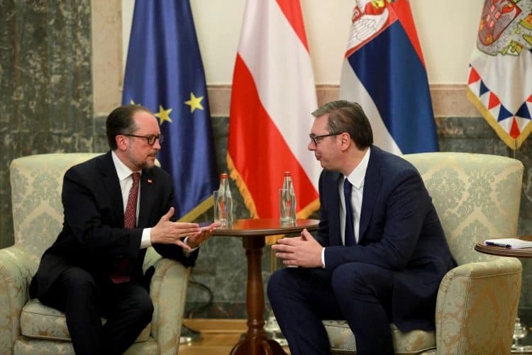 Šalenberg predstavio Vučiću austrijski non-pejper o proširenju EU