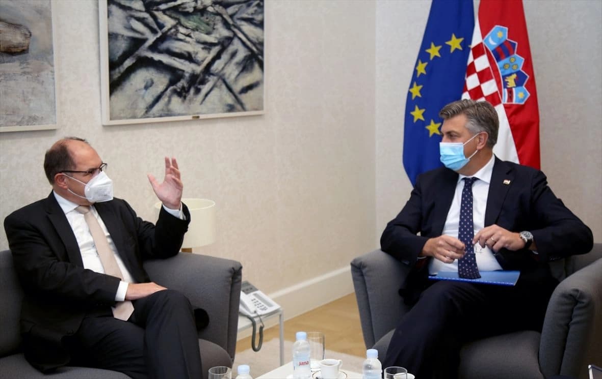 Sastanak Šmita i Plenkovića: Razgovarali o procesu izborne reforme u BiH