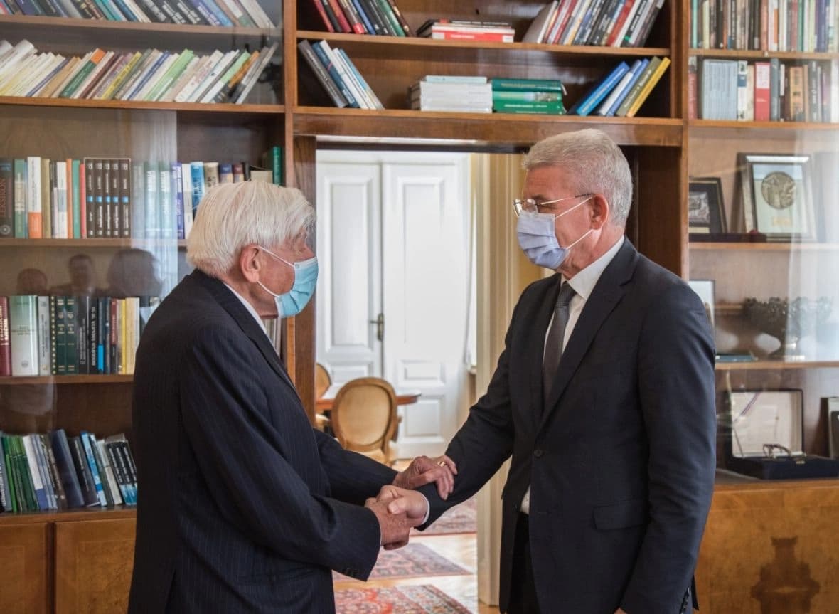 Schwarz-Schilling posjetio Džaferovića, razgovarali o budućnosti BiH