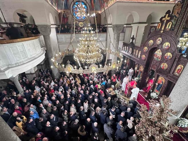 Sveta arhijerejska liturgija u Hramu Hrista Spasitelja u Banjaluci