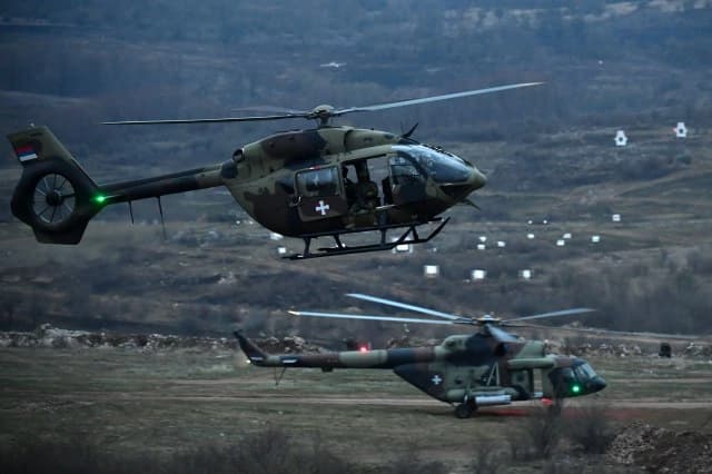 Vojska Srbije podiže helikoptere