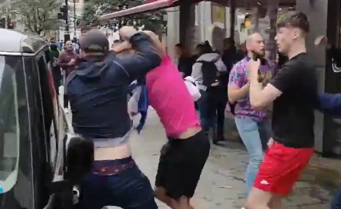 Navijači Engleske i Škotske se potukli uoči ostrvskog derbija na Wembleyu