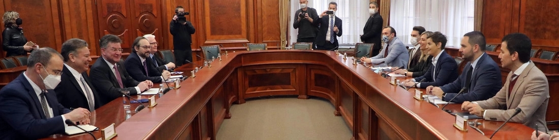 Brnabićeva se sastala sa Lajčakom i Eskobarom “Srbija očekuje formiranje Zajednice srpskih opština”