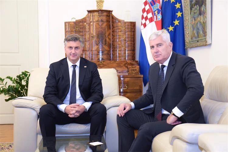 Čović i Plenković složni: Izborni zakon BiH mora razriješiti situaciju nametanja političkih predstavnika