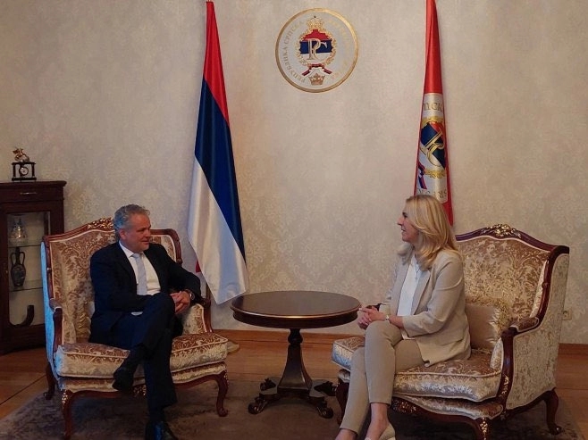 Cvijanovićeva nakon sastanka sa Satlerom: Srpska je posvećena procesu evropskih integracija