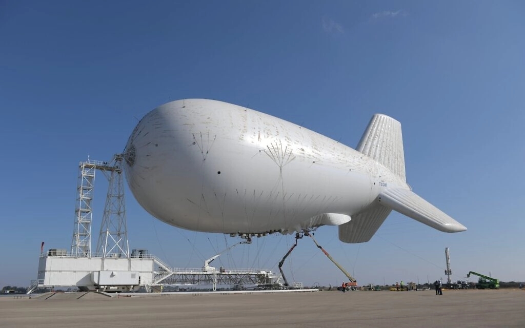 Izrael priprema lansiranje gigantskog balona za detekciju dronova i raketa dugog dometa