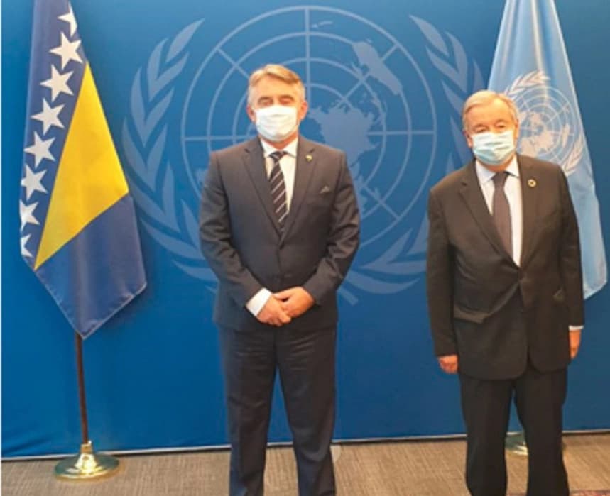 Komšić na sastanku sa Guteresom iznio niz optužbi na račun Srpske i zemalja regiona