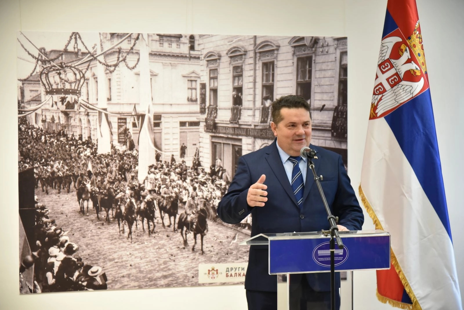 Otvorena izložba “Drugi balkanski rat na fotografijama i dokumentima”; Stevandić: Srbi se jedinstvom bore za opstanak