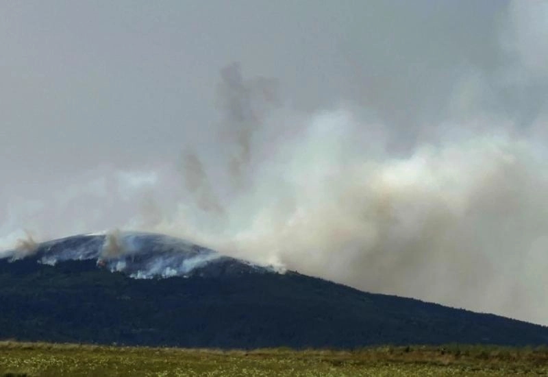 Požar na Kupresu se širi, vatrena stihija ušla u visoku šumu